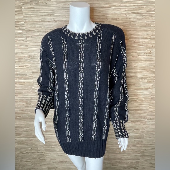 Vintage beaded sweater - Picture 1 of 6